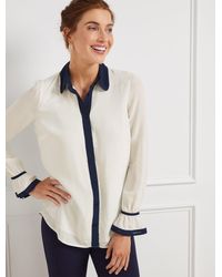 Talbots - Tipped Soft Top - Lyst
