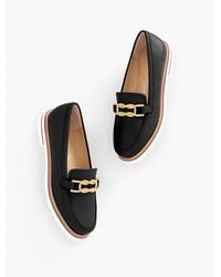 Talbots - Laura Link Nappa Loafers - Lyst