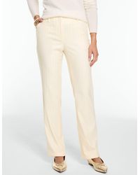 Talbots - Southampton Lightweight Double Cloth Straight Leg Pants - Lyst