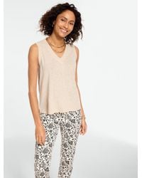 Talbots - V-neck Sleeveless Tank Top - Lyst