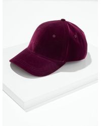 Talbots - Velvet-shirtn Baseball Cap - Lyst