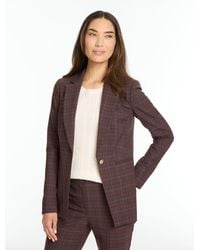 Talbots - Celeste Plaid Blazer - Lyst