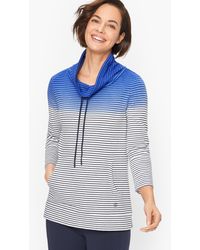 talbots microfleece funnel neck