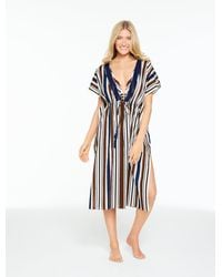 Aqua Club - Caftan Cover-up - Lyst