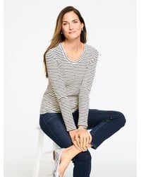 Talbots - Scoop Neck Top - Lyst