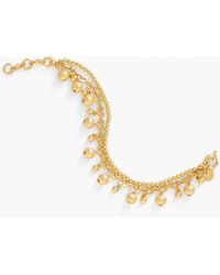 Talbots - Layered Bead Bracelet - Lyst