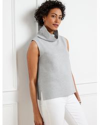 Talbots - Cowl-neck Sweater Shell - Lyst