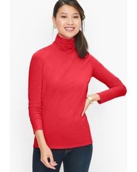 Talbots - Long-sleeve Turtleneck Top - Lyst