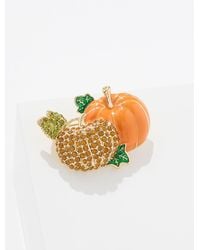 Talbots - Pumpkin Cluster Brooch - Lyst