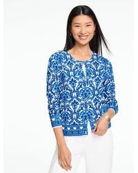 Talbots - Charming Cardigan Sweater - Lyst