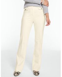 Talbots - Polished Ponte Slim Bootcut Pants - Lyst