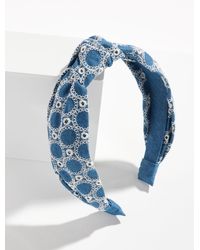 Talbots - Chambray Eyelet Headband - Lyst