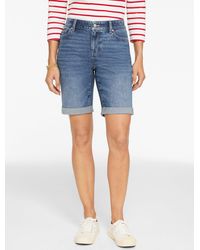 Talbots - Girlfriend Denim Shorts - Lyst