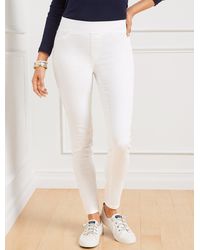 white jeggings