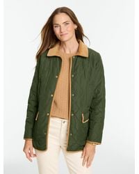 Talbots - Quilted Barn Jacket - Lyst