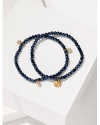 Talbots - Adara Beaded Stretch Bracelet Set - Lyst