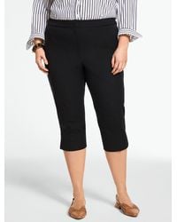 Talbots - Cotton Bi-stretch Capri Pants - Lyst