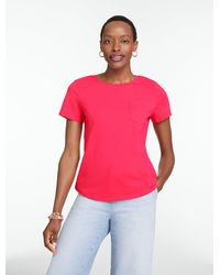 Talbots - Patch Pocket Short Sleeve T-shirt - Lyst