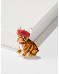 Talbots - Frenchie Brooch - Lyst