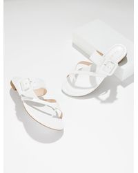 Talbots - Camy Buckle Sandals - Lyst