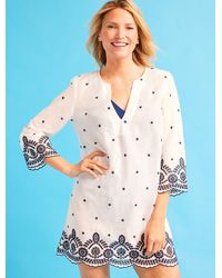Miraclesuit - ® Eyelet Cover-up Tunic - Lyst