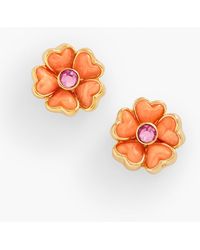 Talbots - Bright Blooms Stud Earrings - Lyst