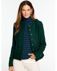 Talbots - Fringe Shetland Jacket - Lyst