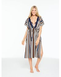 Aqua Club - Caftan Cover-up - Lyst