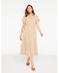 Talbots - Modern Poplin Shirtdress - Lyst