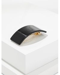 Talbots - Black Wide Barrette - Lyst
