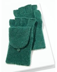 Talbots - Flip Top Ribbed Gloves - Lyst