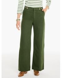 Talbots - Relaxed Wide Leg Trouser Jeans - Lyst