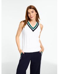 Talbots - Coolmax® Tennis Spectator Sweater Vest - Lyst