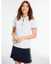 Talbots - Upf 50+ Piqué Short Sleeve Polo - Lyst
