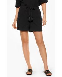 Aqua Club - Gauze Short Cover-up - Lyst