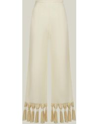 ‎Taller Marmo - Marlino Fringed Pants - Lyst