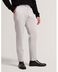 Ted Baker - Howeton Slim Fit Stretch Cotton Chinos - Lyst