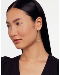 Ted Baker - Pearl Pendant Bar Drop Earrings - Lyst