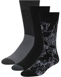 Ted Baker - 3 Pack Floral Print Crew Socks - Lyst