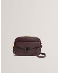 Ted Baker - Anihli Tb Detail Small Leather Camera Bag - Lyst