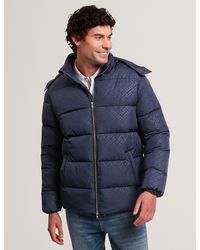 Ted Baker - Mattieu Lightweight Quilted Jacquard Puffer Jacket - Lyst