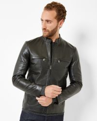 ted baker talia leather jacket