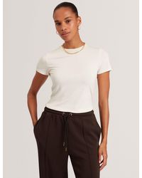 Ted Baker - Larnaa Soft Touch Fitted Short Sleeve T-Shirt - Lyst