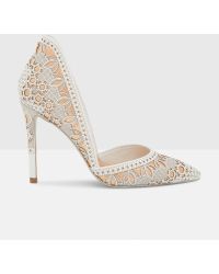 ted baker heels white
