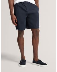 Ted Baker - Culves Relaxed Linen Blend Elasticated Shorts - Lyst
