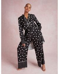 Ted Baker - Adelzi Polka Dot Print Ultra Longline Shirt - Lyst