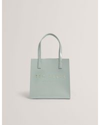 Ted Baker - Crinion Crinkle Texture Small Icon Tote Bag - Lyst