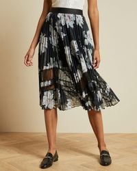 ted baker babylon pleated dress