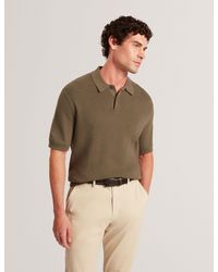 Ted Baker - Hamels Short Sleeve Cotton Polo Shirt - Lyst
