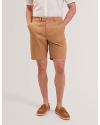 Ted Baker - Loweton Slim Leg Stretch Cotton Chino Shorts - Lyst